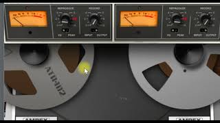 UAD Ampex ATR102 Mastering Tape Recorder [upl. by Ileek]