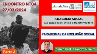 Curso Pedagogia Social Encontro nº 04 [upl. by Gilson]