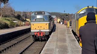 Class 31 D5862 at the Strathspey Railway 20032022 [upl. by Asylla]