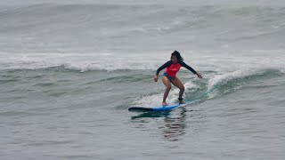 How to Surf for beginner Canggu Bali [upl. by Oniskey878]