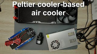 Peltier coolerbased air cooler [upl. by Emera]