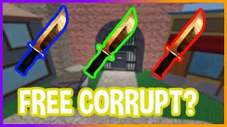 HOW TO GET UNLIMITED CORRUPT KNIVES OR PERM KITSUNE OR MANY HUGE IN MM2BLOX FRUIT PS99 READ DESC [upl. by Rufford810]