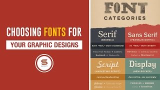 WHAT TYPEFACES OR FONTS TO CHOOSE FOR YOUR GRAPHIC DESIGNS [upl. by Na]