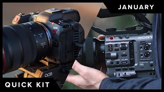 Quick Kit  January 2022  Canon R5 C Sony FX6 V20 Firmware Zoom F3 amp Sachtler aktiv Update [upl. by Conger883]