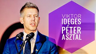 027 – Orbán Viktor ideges Magyar Péter egy asztal [upl. by Manuela]