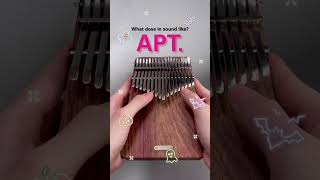 APT Kalimba Cover  아파트 칼림바 커버 [upl. by Ramgad602]