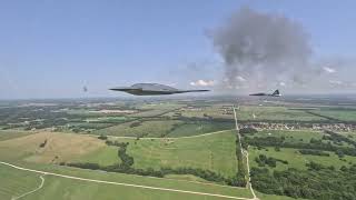 AMAZING GoPro Footage of the B2 Spirit Stealth Bomber in Flight [upl. by Anastasius]