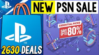 GIGANTIC NEW PSN SALE LIVE NOW Essential Picks Sale  2600 Deals NEW PlayStation Game Deals [upl. by Anatollo]