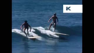 1950s 1960s Surfing USA California Surfers HD from 16mm [upl. by Kra]