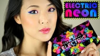 TUTORIAL UD ELECTRIC NEON Ombre Winged Eyes [upl. by Neira866]