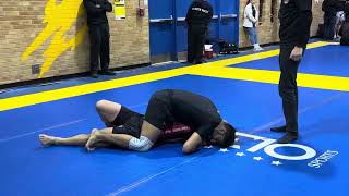 Demonstrating I know nothing about jiu jitsu at Grappling Industries Toronto Jan 20 2024  pt 4 [upl. by Husein]