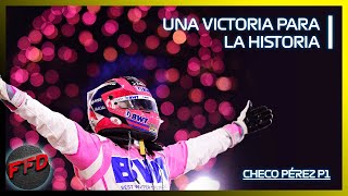 La PRIMERA VICTORIA de CHECO PÉREZ F1FD  La Mejor Narración GP de SAKHIR  PÉREZ MERECE QUEDARSE [upl. by Lolita]