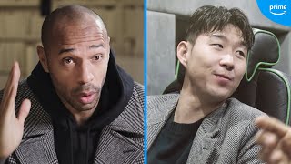 When Son Heungmin met Thierry Henry 👀 [upl. by Joly983]