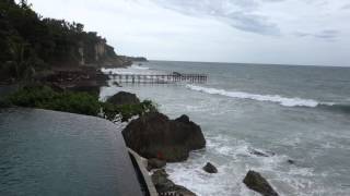 The Incredible Beach Pool At Ayana Resort In Bali [upl. by Yates702]