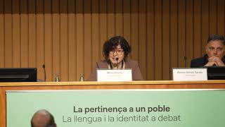 quotLa pertinença a un poble La llengua i la identitat a debatquot Introducció al Semicercles 2024 [upl. by Ailedo618]