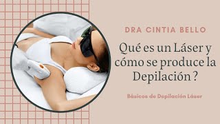 Qué es un Láser y como se produce la Depilación 🤔 [upl. by Auka406]