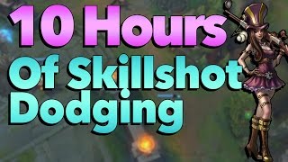 Results From 10 Hours of Skillshot Dodging Practice  League of Legends [upl. by Siocnarf827]