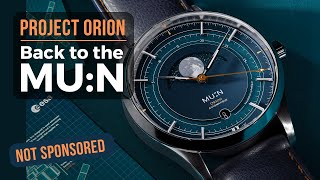 Next Level Moon Watch Review of the Swiss Made Mun Orion Inspired By ARTEMIS [upl. by Nayt]