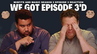 Evan Kelmp made us cry  Misfits and Magic Episode 3 A Place of Knowing Reaction  Dropout DropIn [upl. by Diamond607]