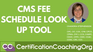 CMS Fee Schedule Lookup Tool — StepbyStep Instructions [upl. by Ocirled]