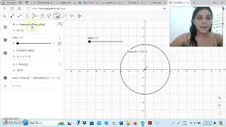 Área y perímetro de un circulo [upl. by Nwahsav109]