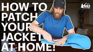 How to Patch Your Jacket at Home [upl. by Naomi]