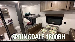 2025 Spingdale 1800BH  Lightweight budget friendly camper [upl. by Germann]