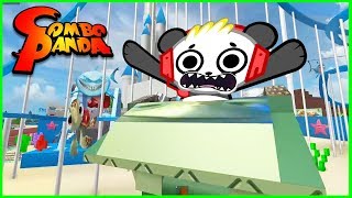 ROBLOX Disney World Ultimate Theme Park Lets Play with Combo Panda [upl. by Ramu792]