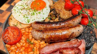 Full English Breakfast 🥓🍳🇬🇧 [upl. by Ahsema]