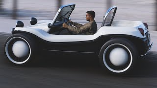 ⬛️Customized Meyers Manx 2 0 EV  Forzavista  Test Drive [upl. by Adnohsad910]