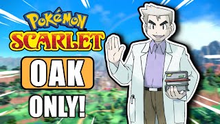 Can PROFESSOR OAK Beat Pokemon Scarlet [upl. by Tessler]