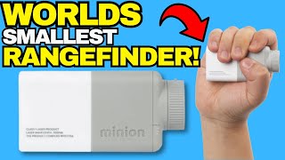 Worlds SMALLEST Rangefinder Reviewed NEW CaddyTalk Minion [upl. by Faustena]