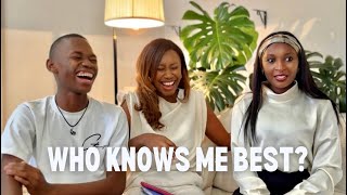 WHO KNOWS ME BEST  Younger Siblings fight it out  Namibian YouTuber [upl. by Kelci]