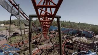 DrageKongen Djurs Sommerland POV 4K Drage Kongen Coaster Touring [upl. by Kcirdef]