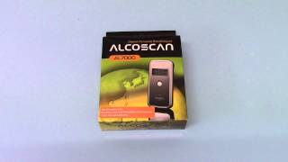 AL7000 Breathalyser Demonstration Training Pack Part 1 [upl. by Harahs]