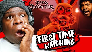 CoryxKenshin  I GOT JUMPED BY THE JOY GANG  Dark Deception Chapter 4 Part 2  REACTION [upl. by Zipah861]