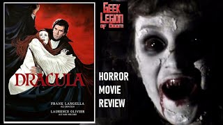 DRACULA  1979 Frank Langella  Vampire Horror Movie Review [upl. by Filmer]