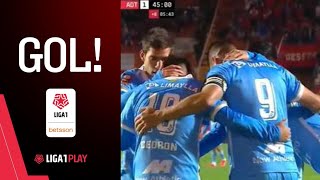 El gol de Hernán Rengifo para empatar el partido entre Cienciano y ADT por la Liga1 Betsson [upl. by Yumuk]