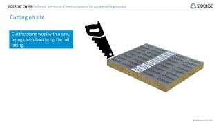 SIDERISE Installation Guidance CW FS Perimeter Barriers Firestops For Curtain Walling [upl. by Attesoj]