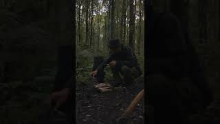 Magnesium fire starter Campfire coffee survival bushcraft camping [upl. by Meehahs464]