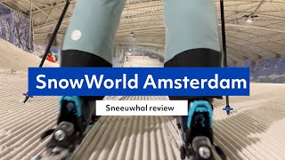 SnowWorld Amsterdam dit kun je verwachten wanneer je gaat skiën of snowboarden in deze skihal [upl. by Aicilyt]