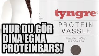 HEMMAGJORDA PROTEINBARS [upl. by Sofko]