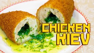 Chicken kotlet of Kiev  Cooking with Boris [upl. by Meadow]