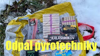 Odpal pyrotechniky z unboxingu [upl. by Ettevi]