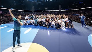 Jeux Olympiques  Paris 2024  La Convention des volontaires de Paris 2024 avec 40 000 volontaires [upl. by Neehcas]