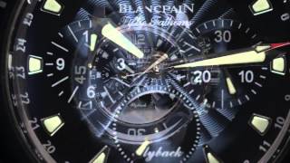 BLANCPAIN Fifty Fathoms Chronographe Flyback Quantième COMPLET [upl. by Yrrol310]