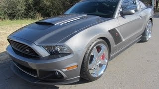 TEST DRIVE 2013 ROUSH RS3 FORD MUSTANG EXECUTIVE DEMO AUTOMATIC SIGNED BY JACK ROUSH [upl. by Amisoc]