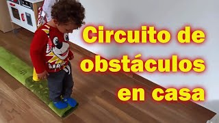 Circuito de obstáculos en casa [upl. by Nassi]