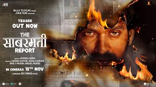 The Sabarmati Report  Official Teaser  Vikrant Massey Raashii K Ridhi D  Ektaa K  November 15 [upl. by Anahsirk]