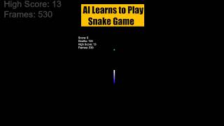 AI Agent Plays Snake Game BETTER Than Humans🐍🤖 [upl. by Ilagam]